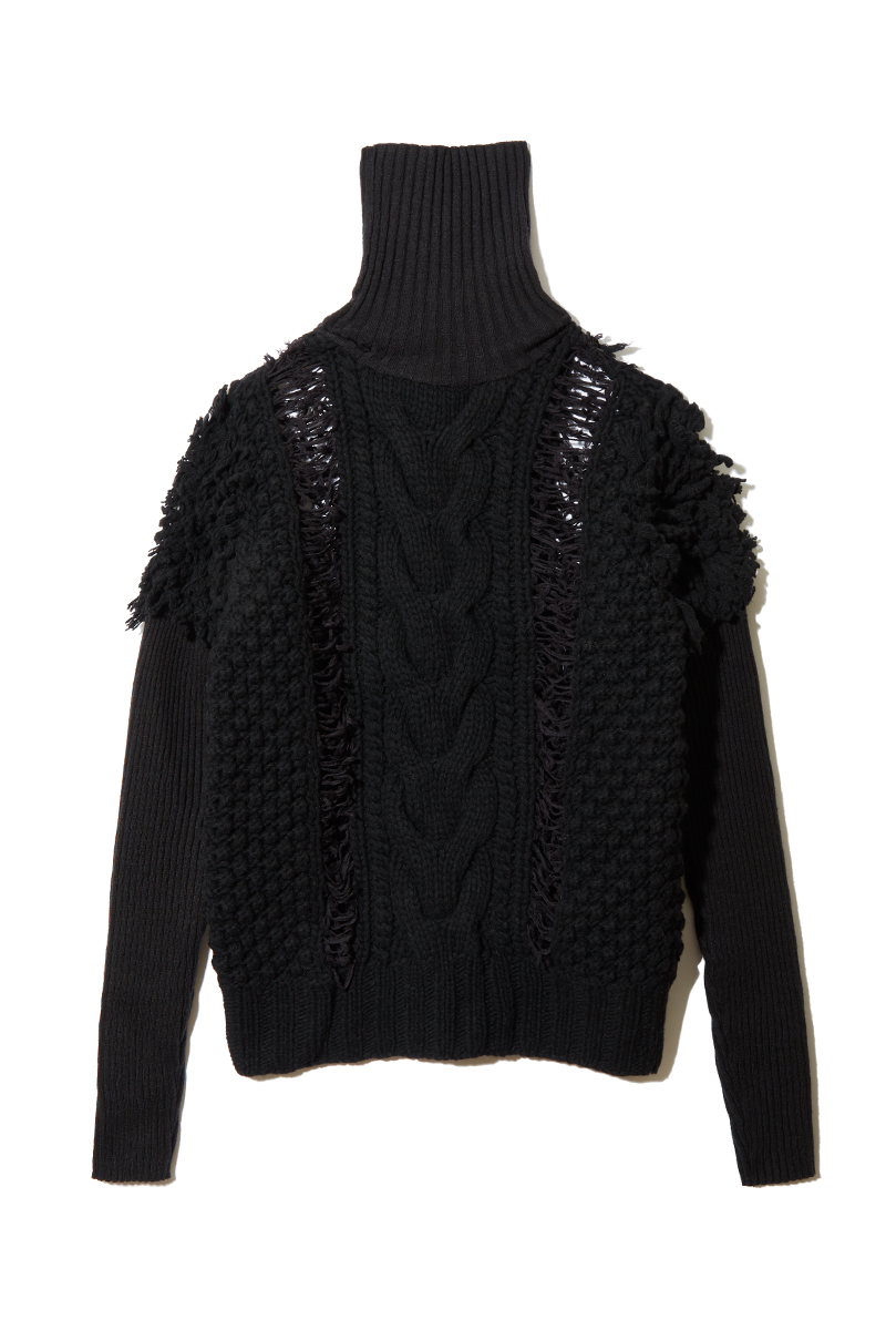 Patchwork Minimal Turtle 詳細画像 Black 1