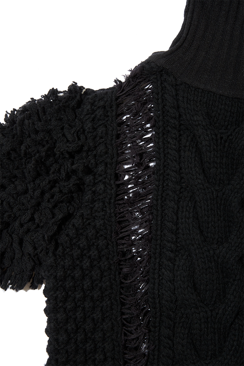 Patchwork Minimal Turtle 詳細画像 Black 3