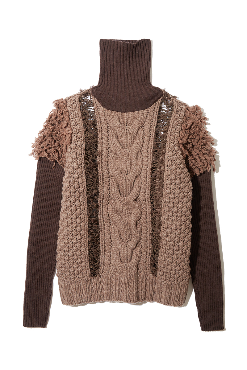 Patchwork Minimal Turtle 詳細画像 Khaki 1