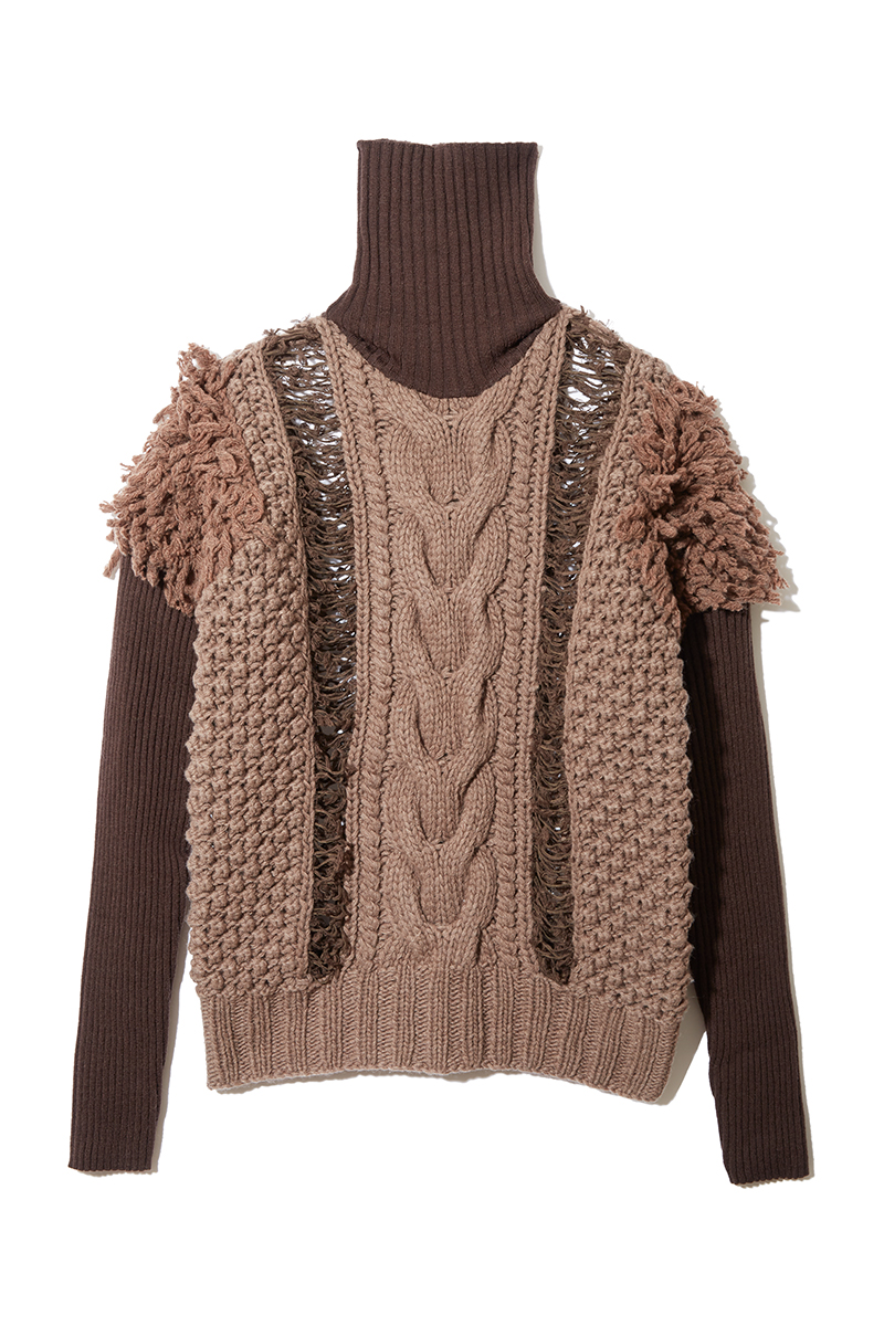 Patchwork Minimal Turtle 詳細画像 Khaki 2