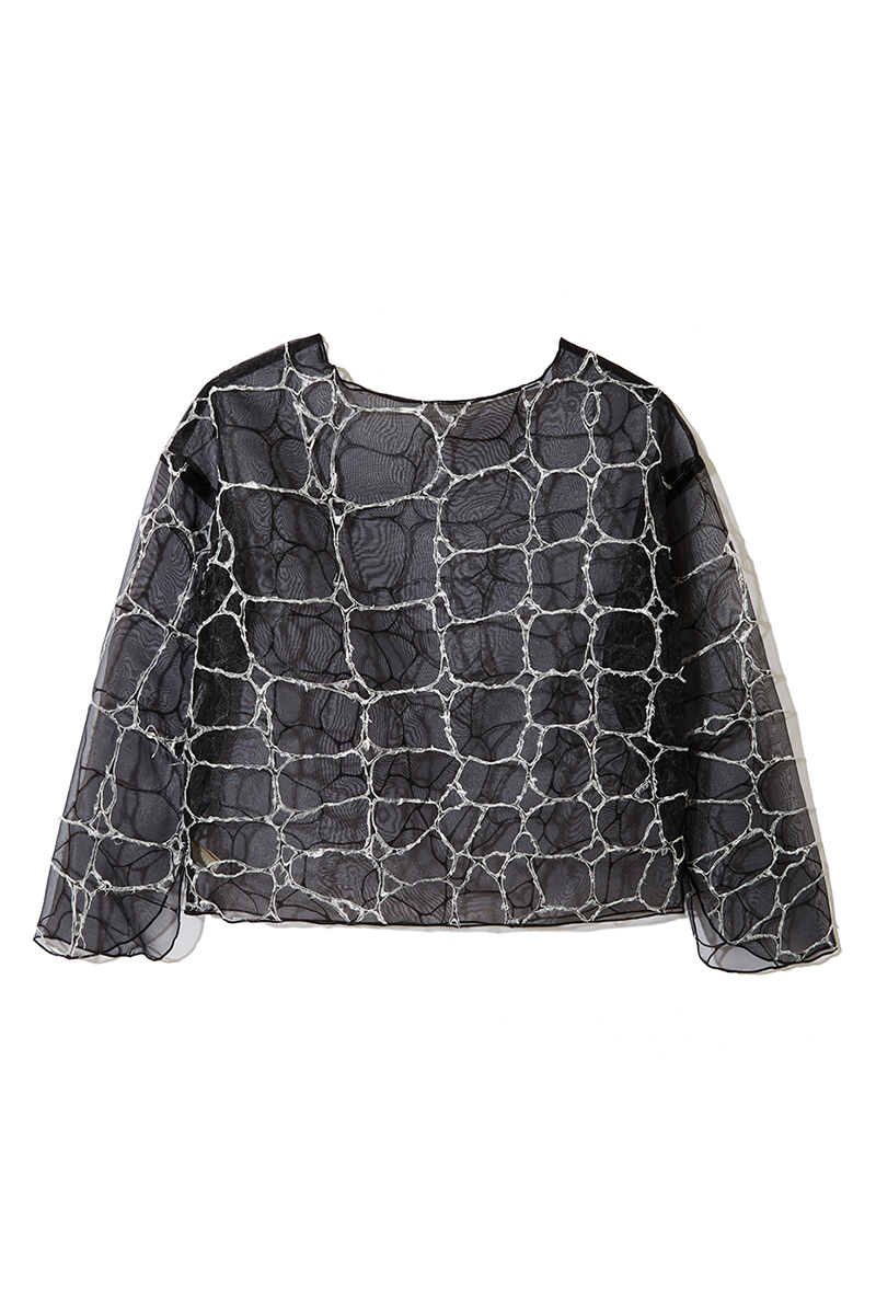 Washi Top 詳細画像 Black 2