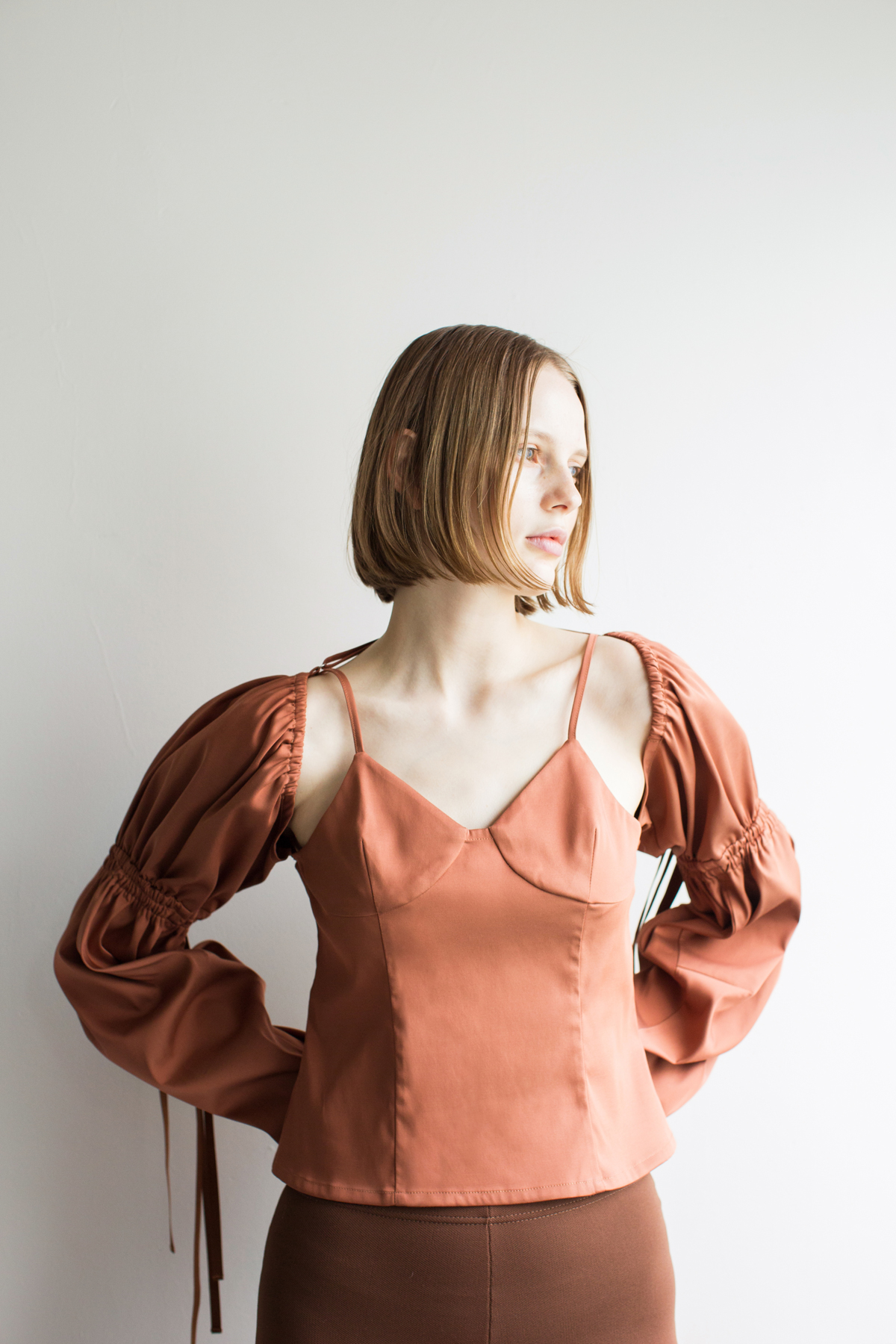 Leonor Corset Top 詳細画像 Orange 2