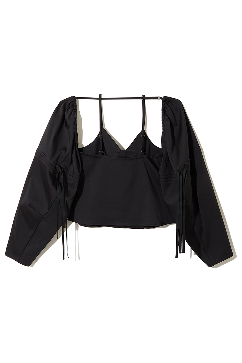 Leonor Corset Top 詳細画像 Black 4