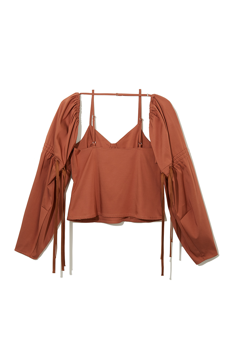 Leonor Corset Top 詳細画像 Orange 2