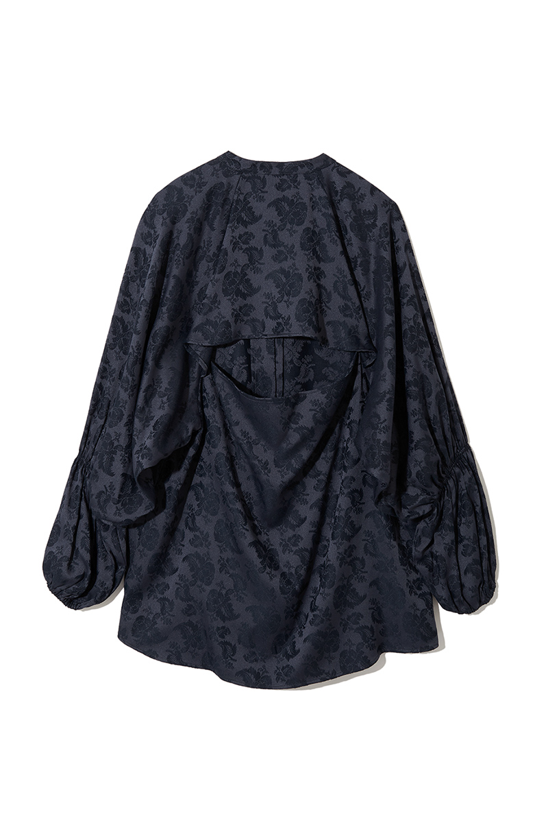 Jacquard Shirt 詳細画像 Navy 2