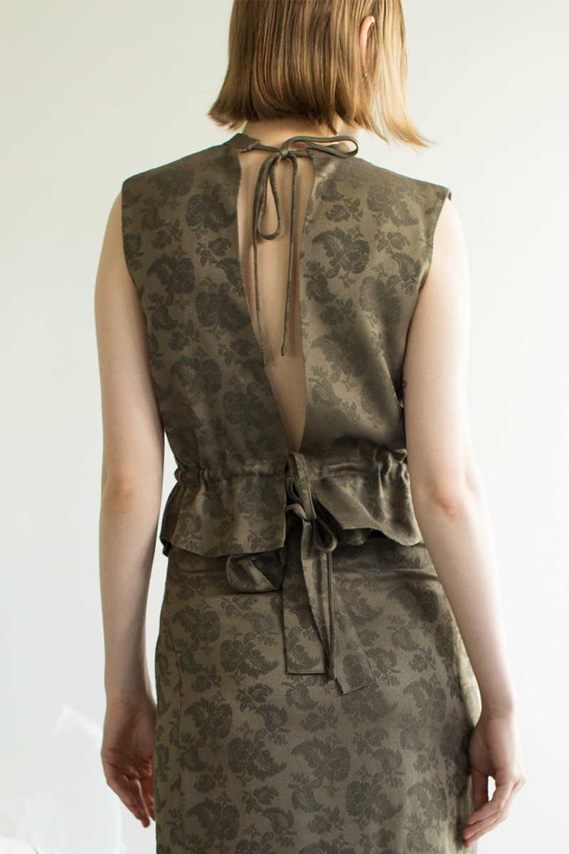 Jacquard Open Top