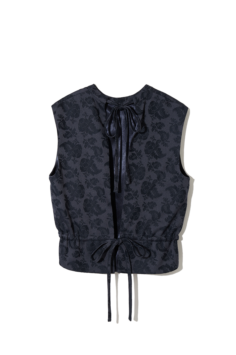Jacquard Open Top 詳細画像 Navy 2