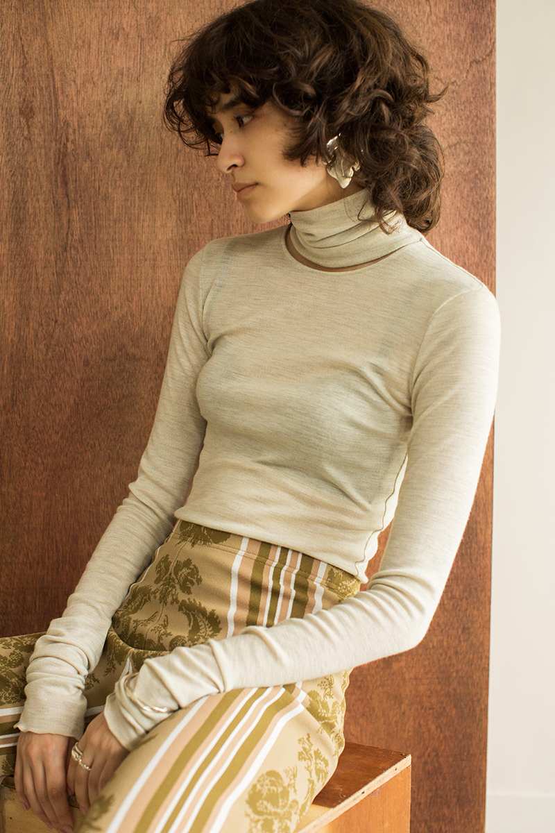 Livia Wool Top  詳細画像 White 1