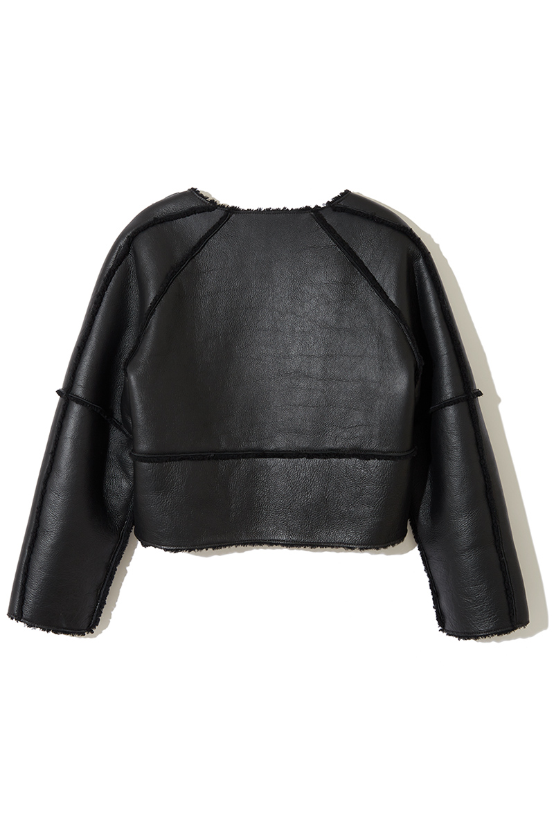 Mouton Crop Top 詳細画像 Black 2