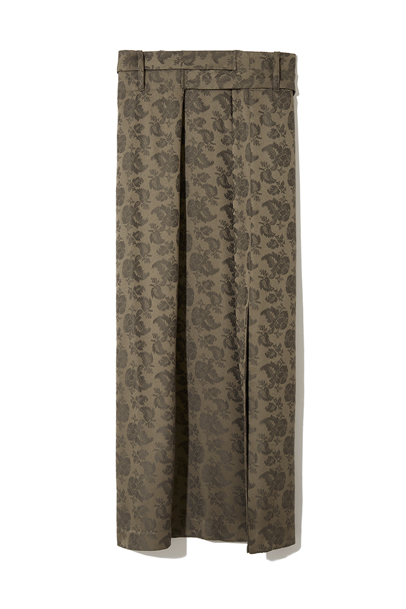 Jacquard Wrap Skirt