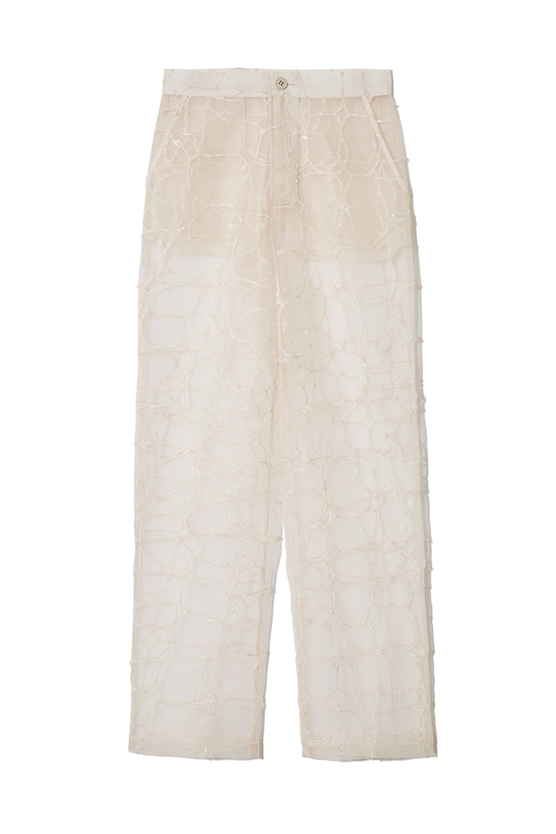 Washi Trousers 詳細画像 White 1