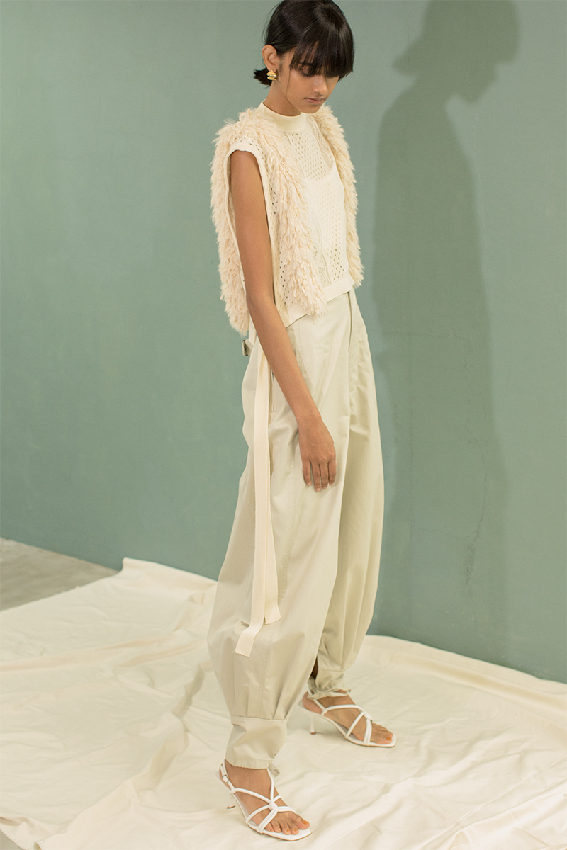 Balloon Trousers 詳細画像 White 2