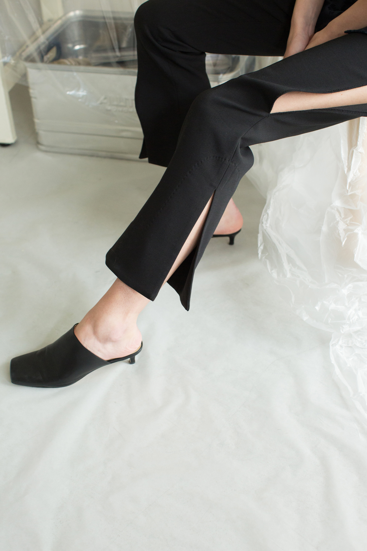 Georgie Slit Trousers