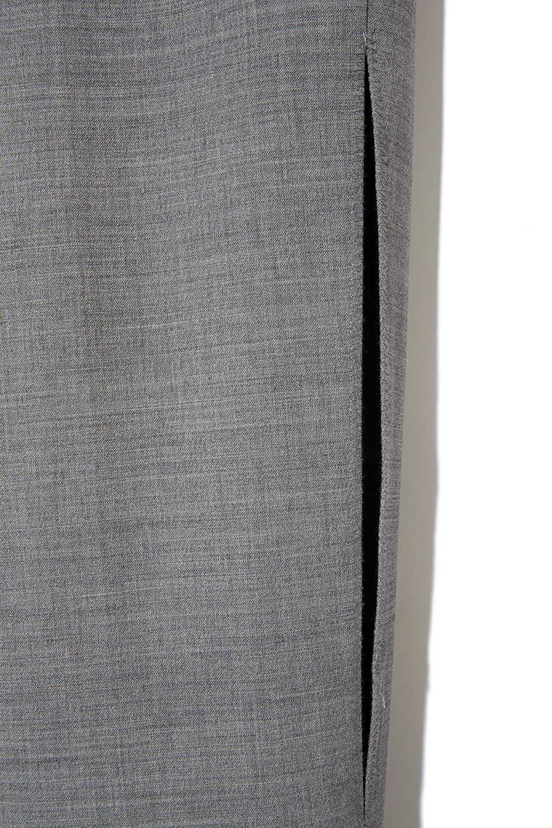 Georgie Slit Trousers 詳細画像 Gray 3