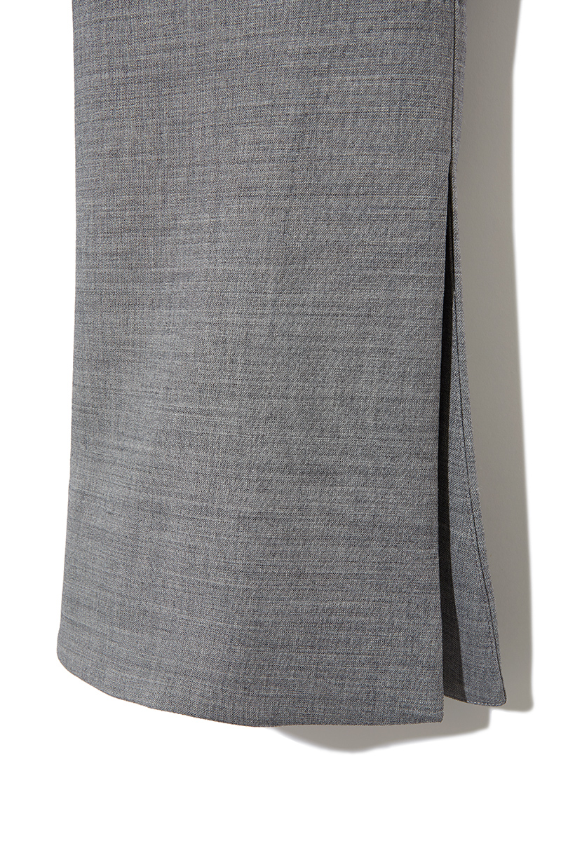 Georgie Slit Trousers 詳細画像 Gray 4