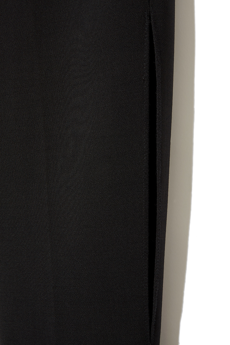 Georgie Slit Trousers 詳細画像 Black 3