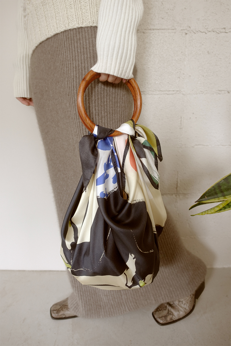 Rosie McGuinness Furoshiki Silk Scarf 詳細画像 Mix 6