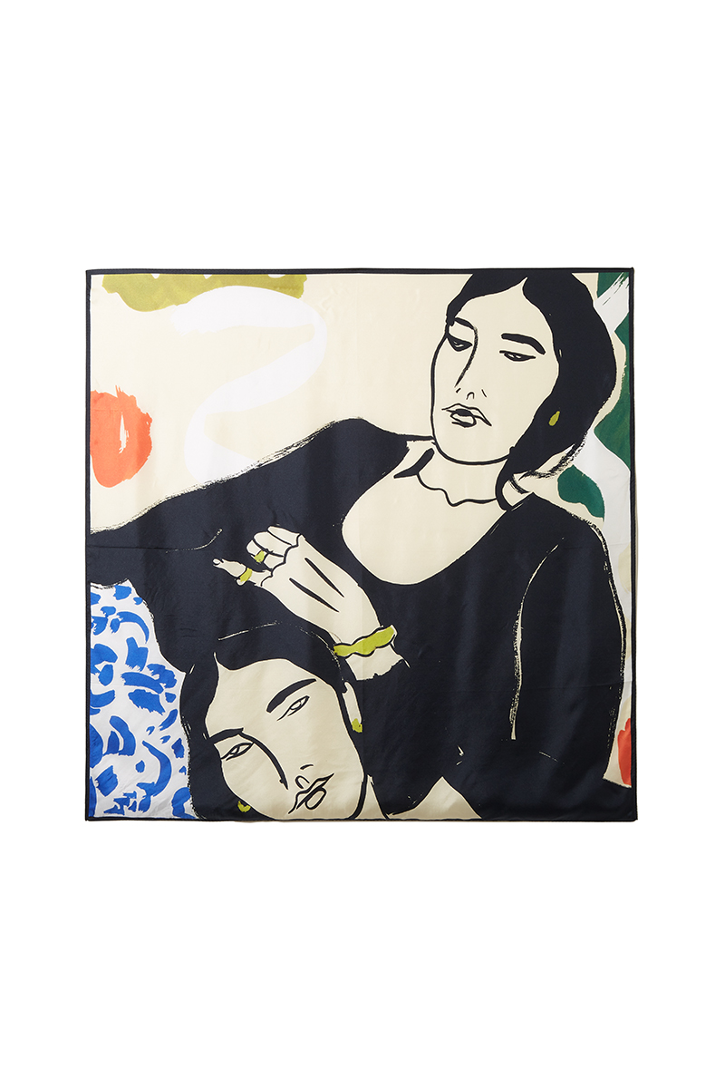 Rosie McGuinness Furoshiki Silk Scarf