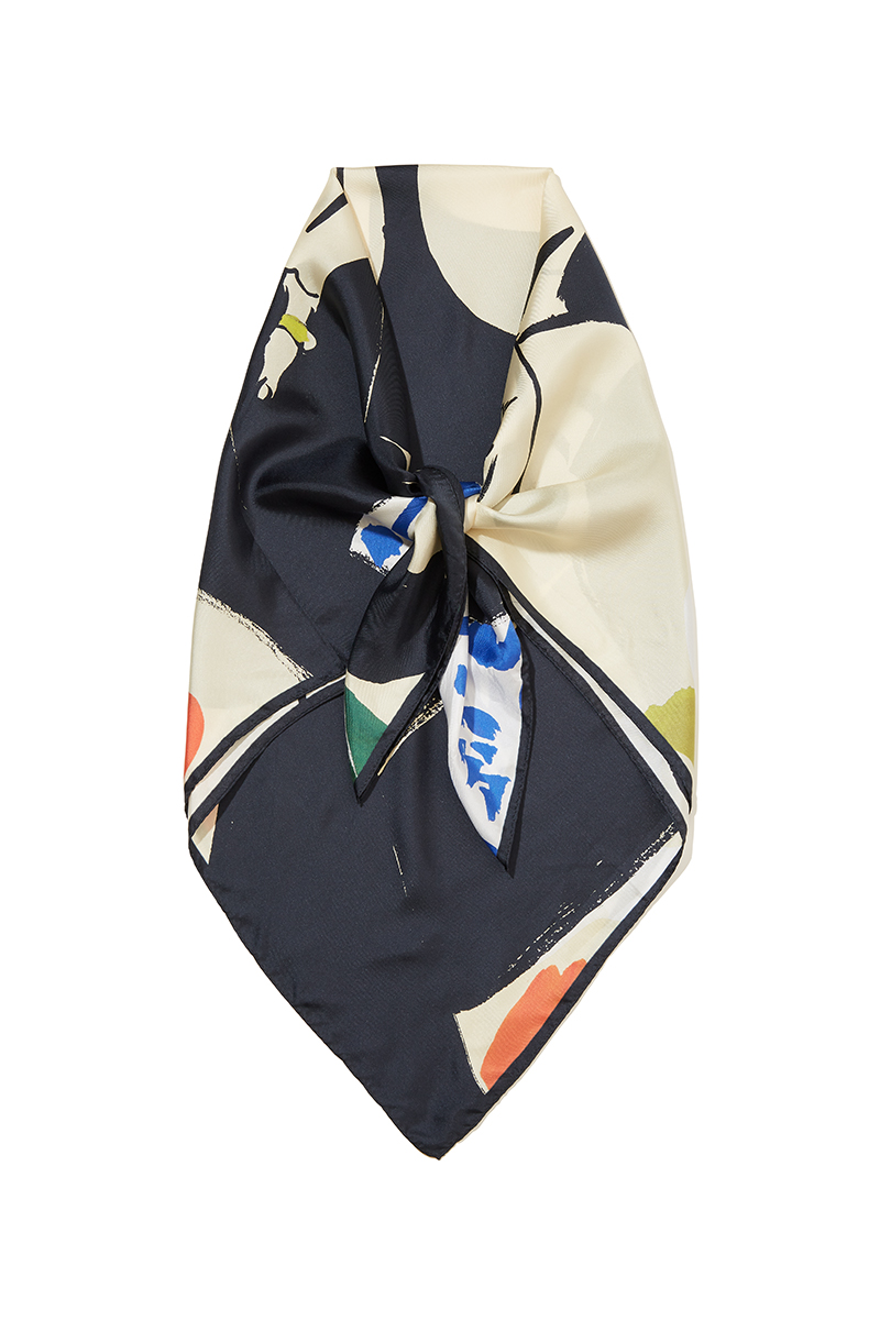 Rosie McGuinness Furoshiki Silk Scarf 詳細画像 Mix 2