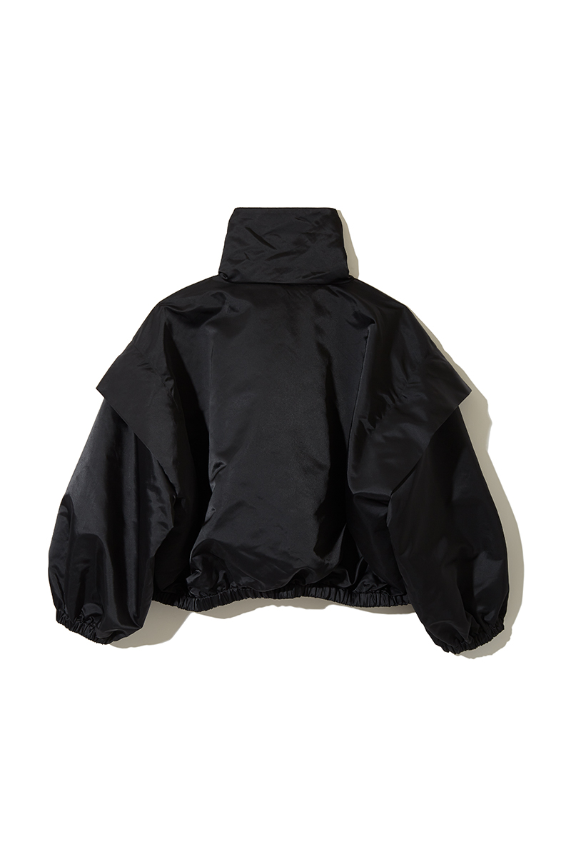 Nylon Cropped Jacket 詳細画像 Black 3