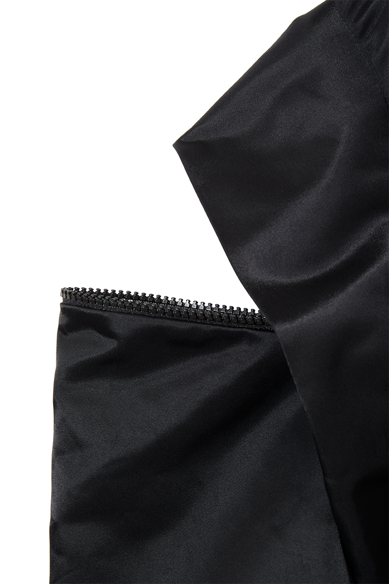 Nylon Cropped Jacket 詳細画像 Black 4