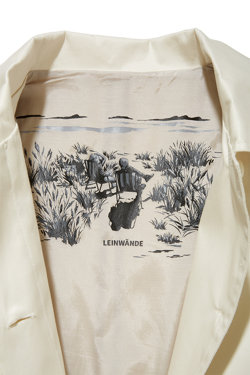 Cotton Puff-sleeve Coat 詳細画像 White 3
