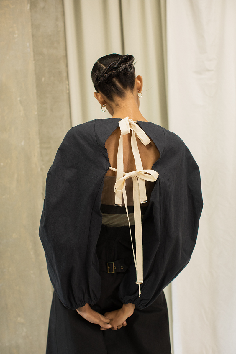 Cotton Sleeve Blouse