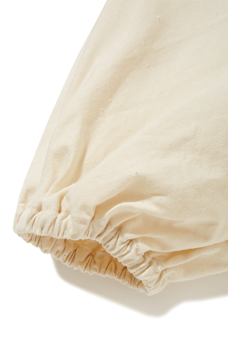 Cotton Sleeve Blouse 詳細画像 White 3