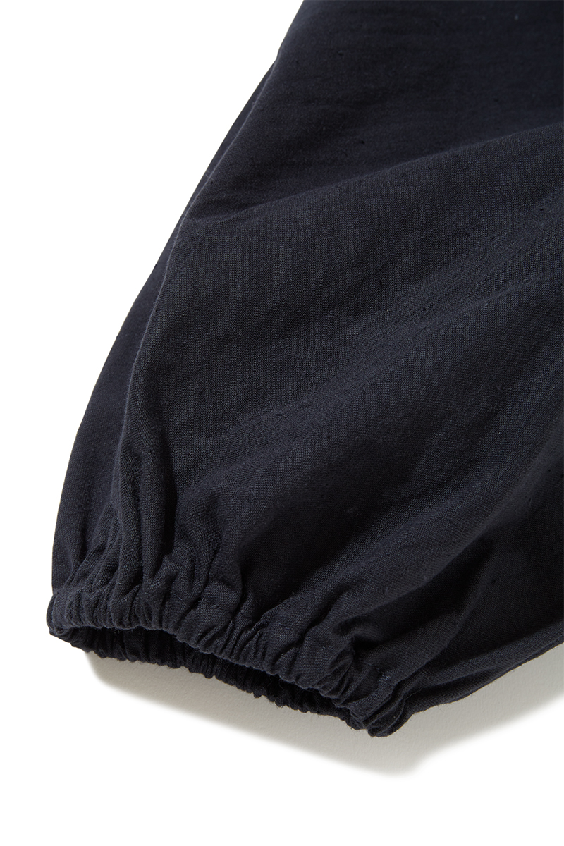 Cotton Sleeve Blouse 詳細画像 Black 3