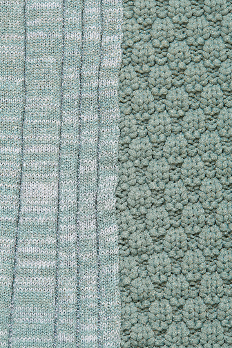 Bobble Knit Cardigan 詳細画像 Blue 3