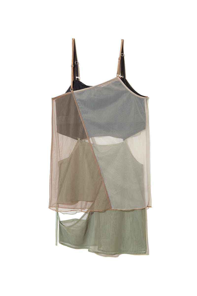 Augustus Combination Cami&Dress 詳細画像 Khaki 2