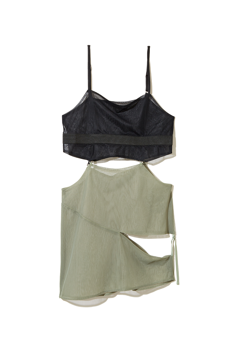Augustus Combination Cami&Dress 詳細画像 Khaki 3