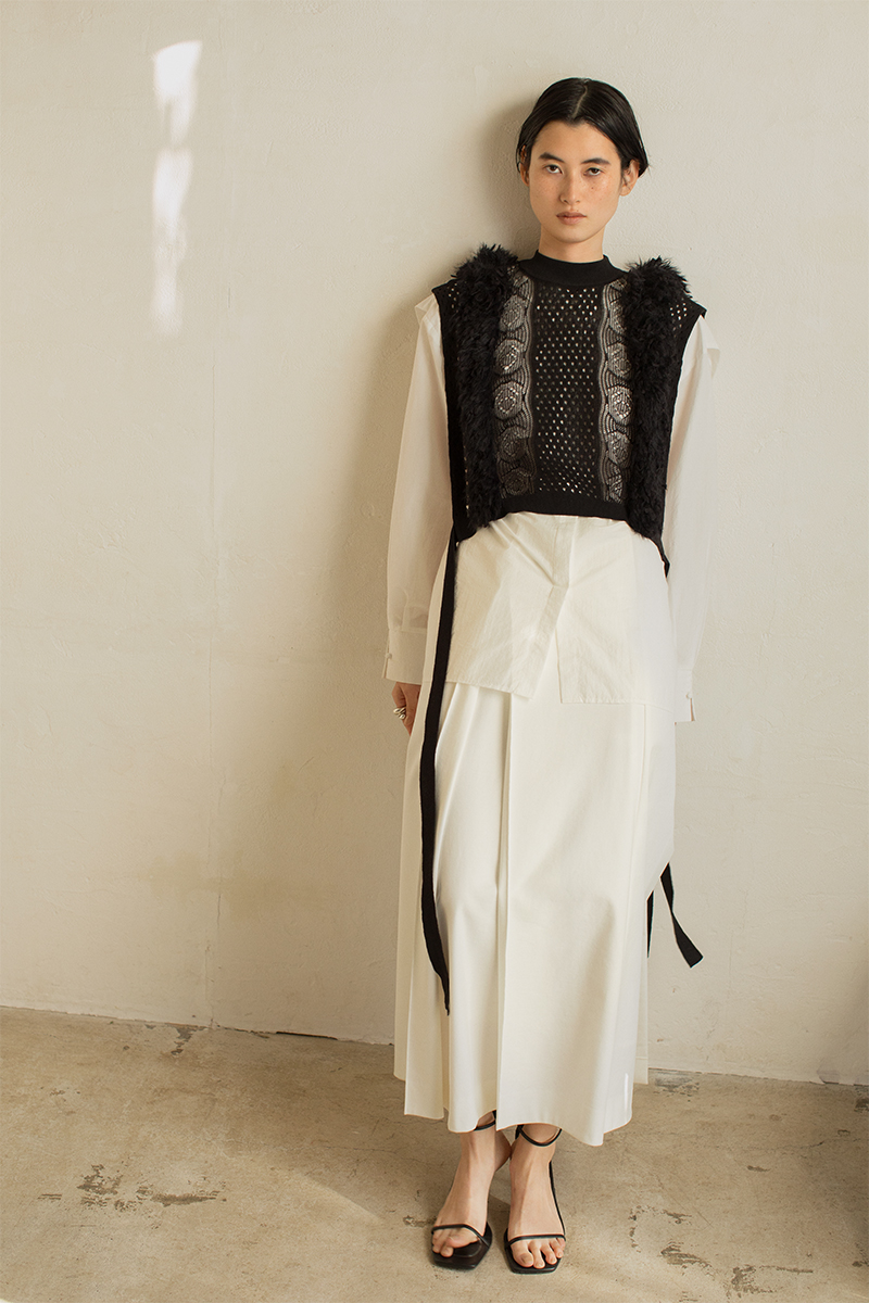 Juspau Skirt 詳細画像 White 1