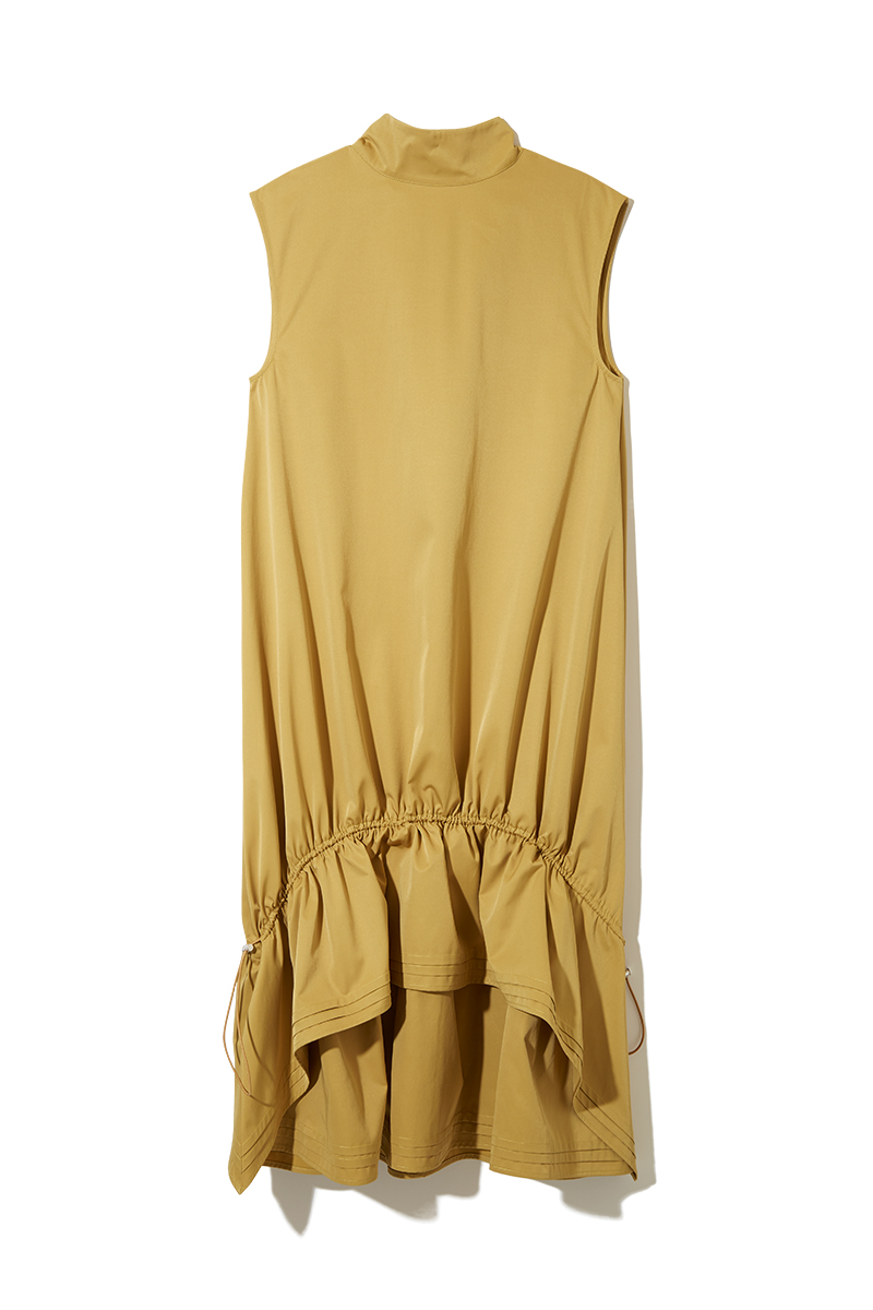 High-neck Sleeveless Dress