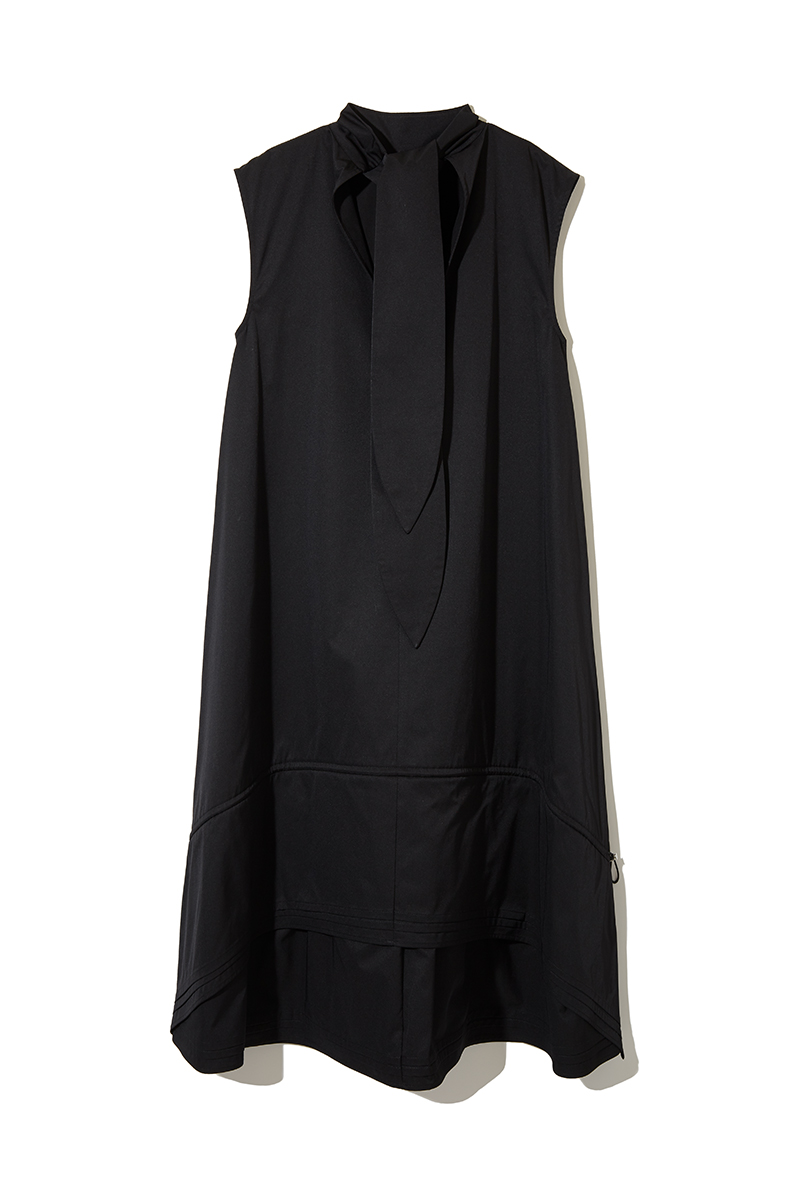 High-neck Sleeveless Dress 詳細画像 Black 2