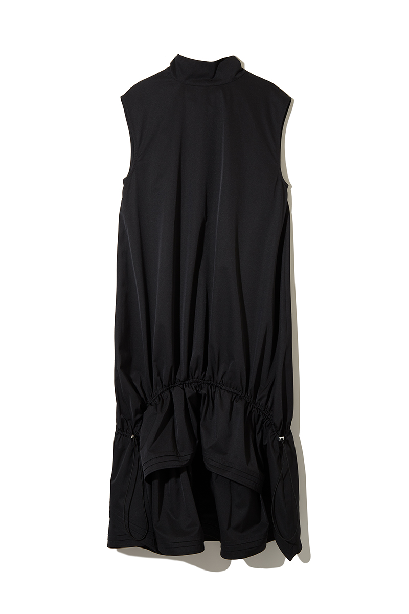 High-neck Sleeveless Dress 詳細画像 Black 3