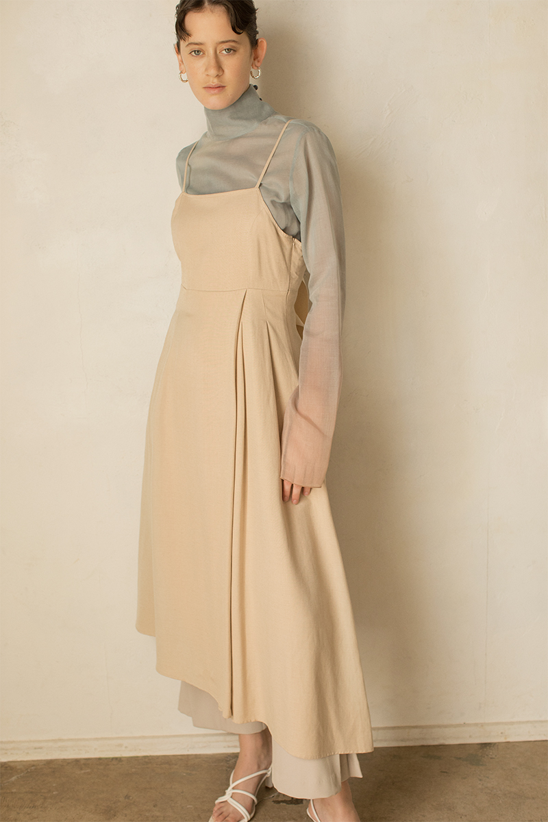 Belted Slip Dress 詳細画像 Beige 2