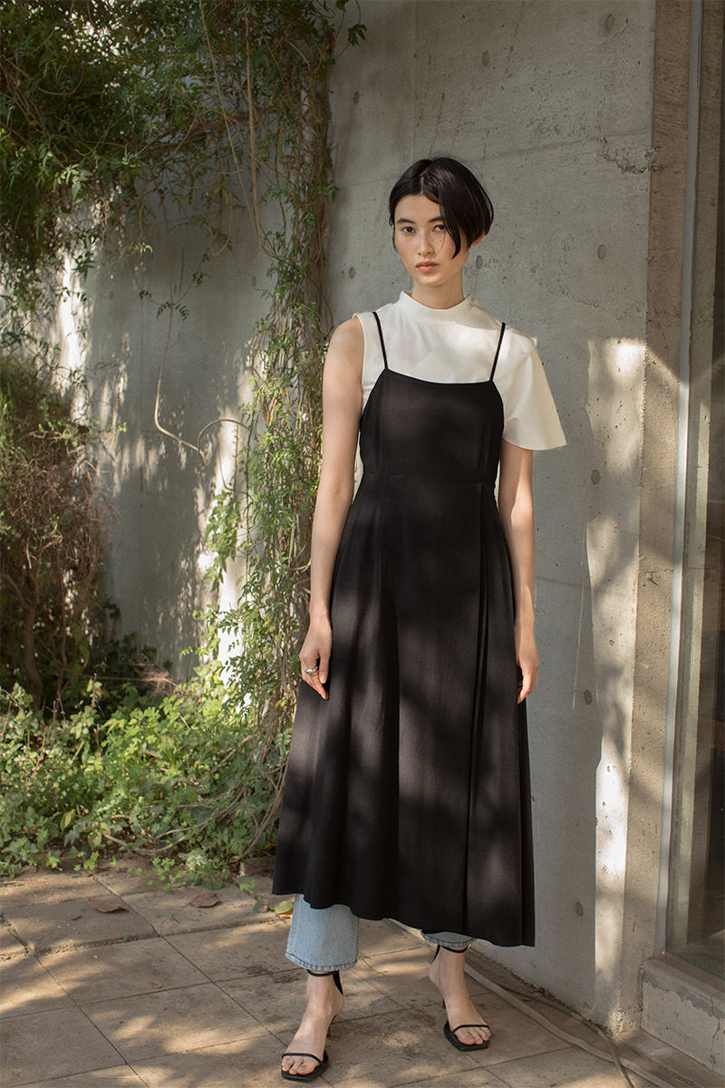 Belted Slip Dress