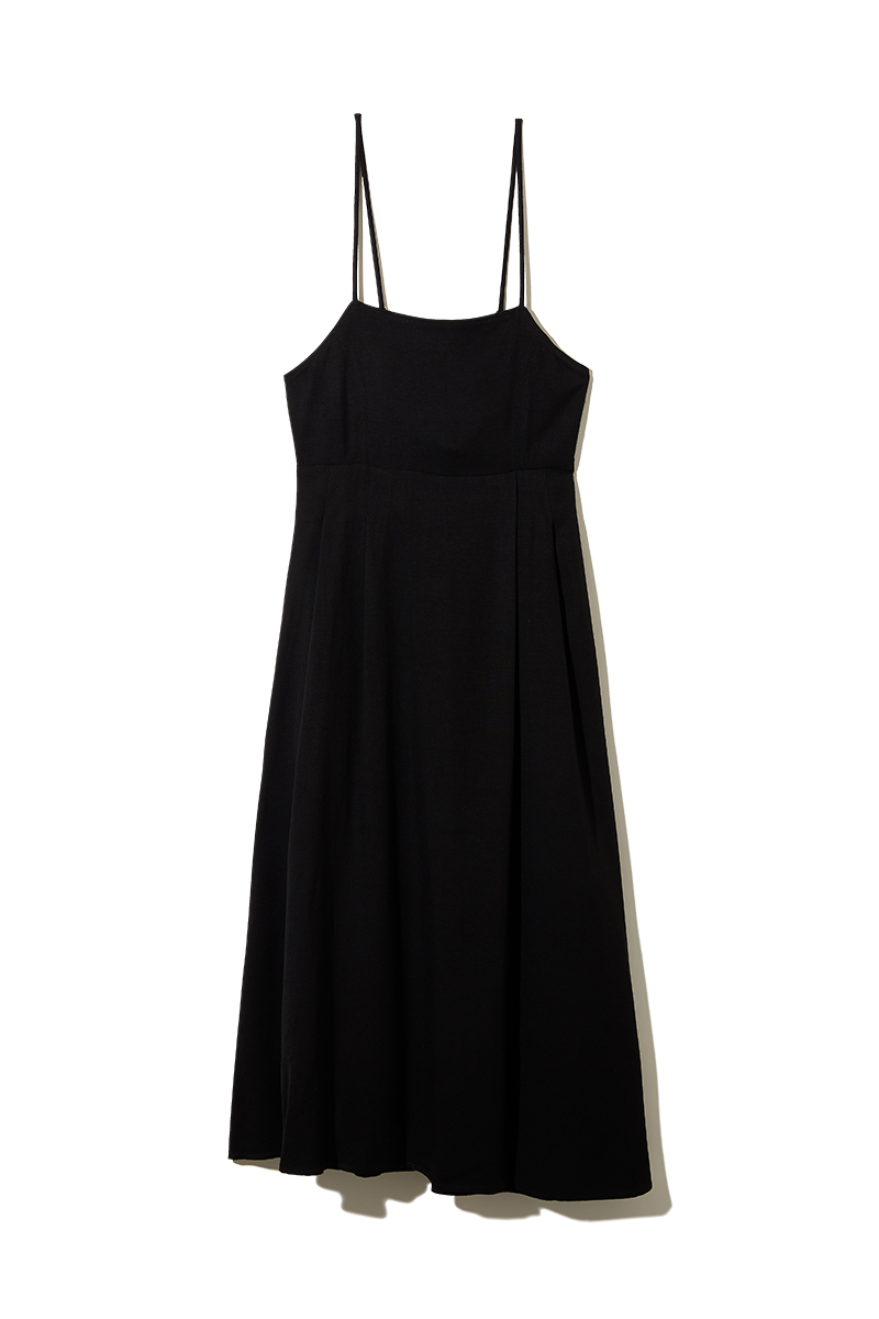 Belted Slip Dress 詳細画像 Black 2
