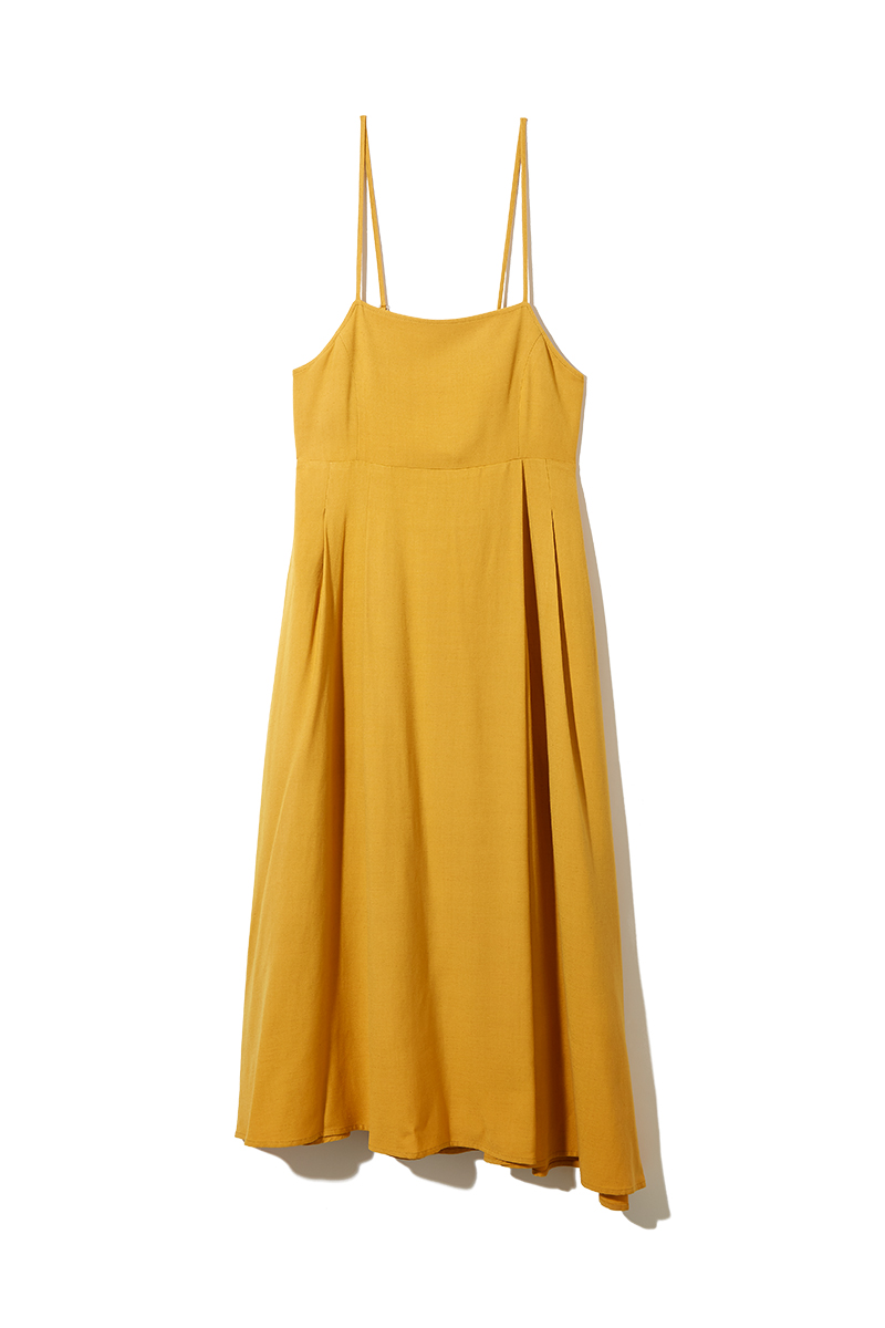 Belted Slip Dress 詳細画像 Yellow 2