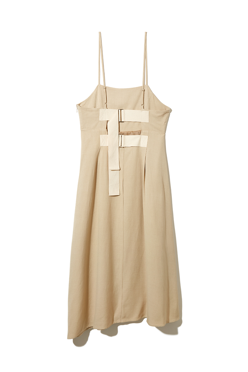 Belted Slip Dress 詳細画像 Beige 1