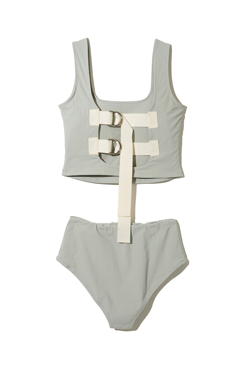 Belted Swimwear 詳細画像 Mint 1