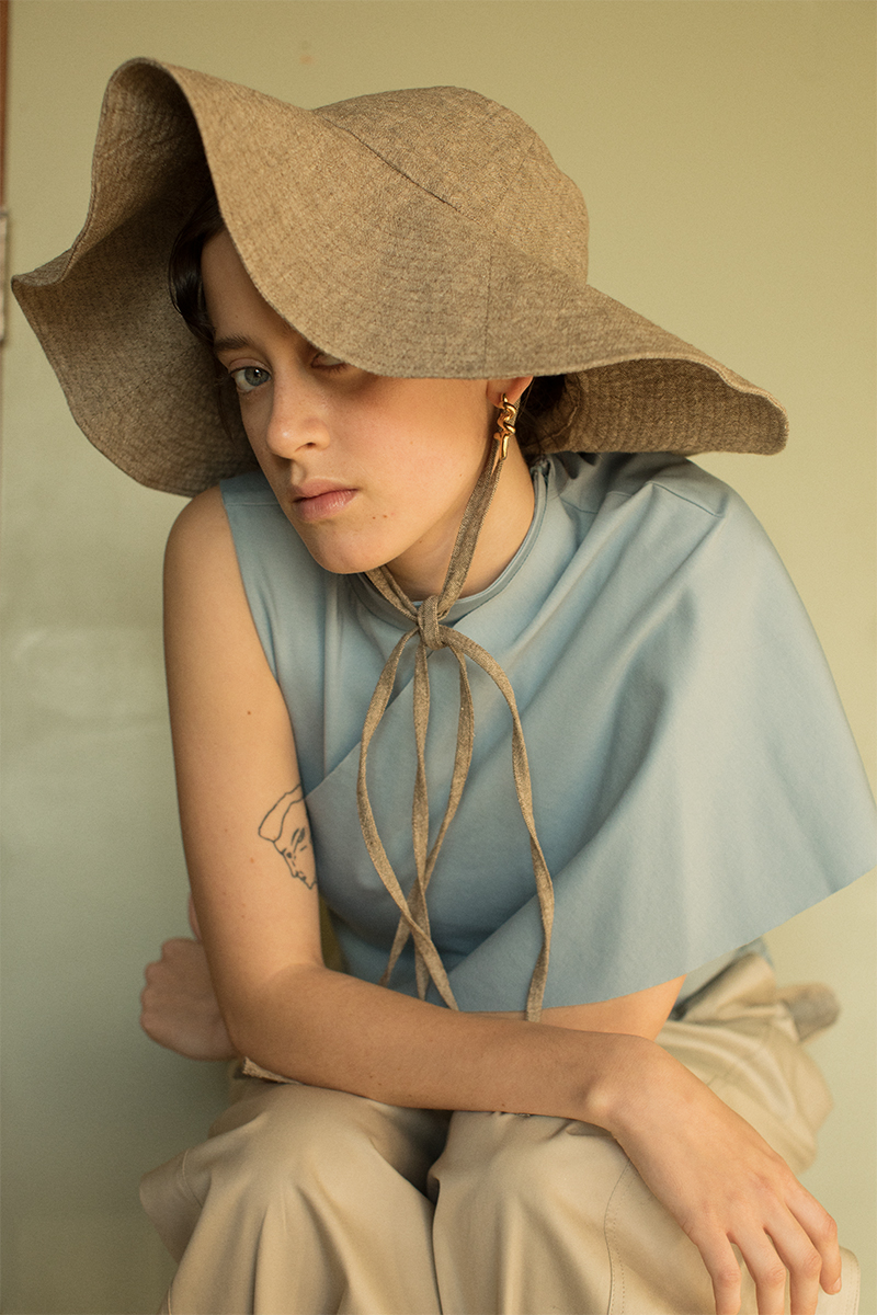 Multi-way String Flare Hat 詳細画像 Ivory 1