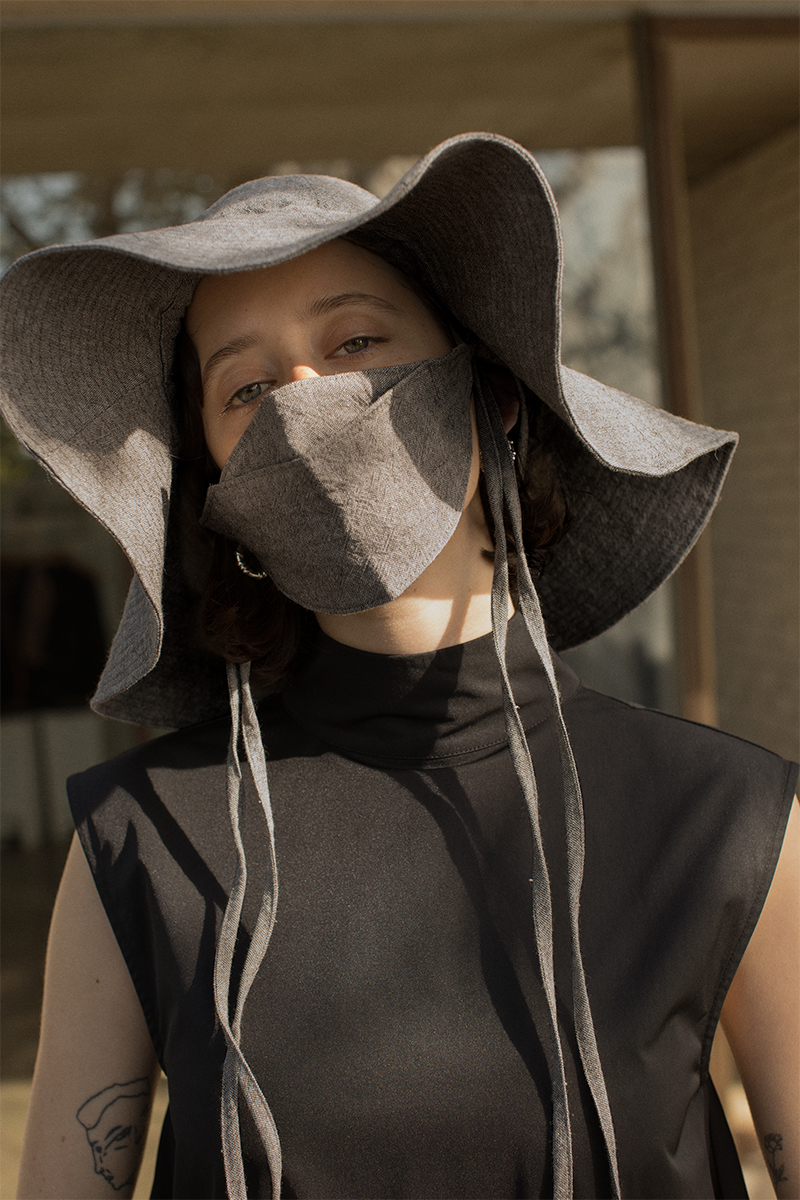 Multi-way String Flare Hat 詳細画像 Black 1