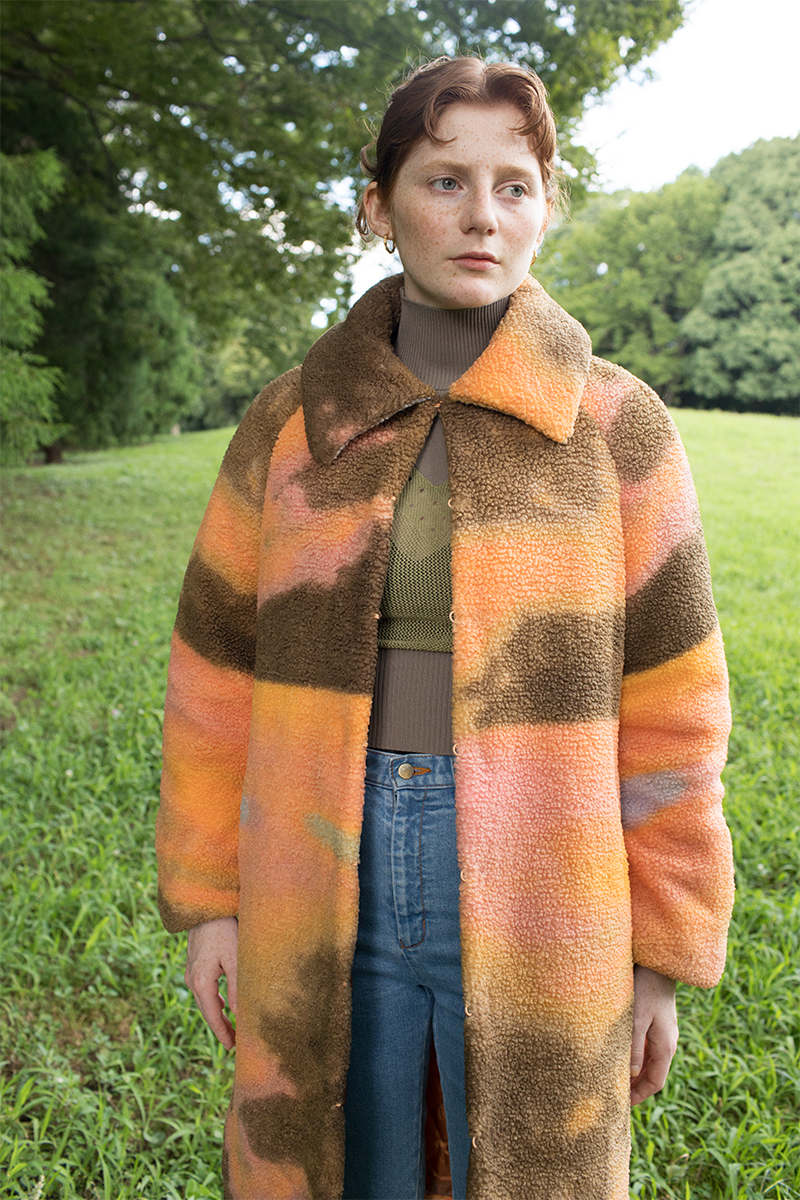 Sunset Teddy Coat 詳細画像 Orange 2