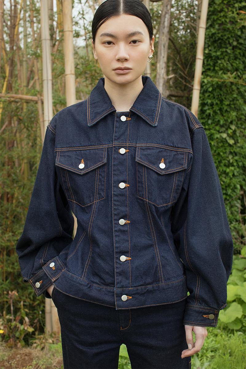 Tulip Denim Jacket 詳細画像 Indigo 1