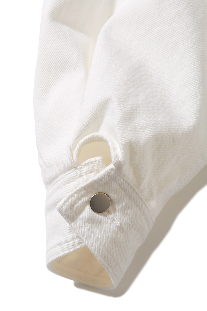 Tulip Denim Jacket 詳細画像 White 4