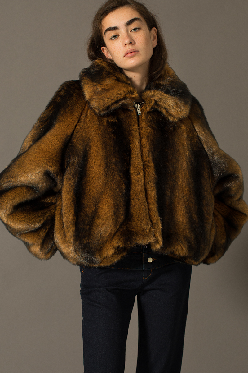 Mama's Faux-fur Jacket