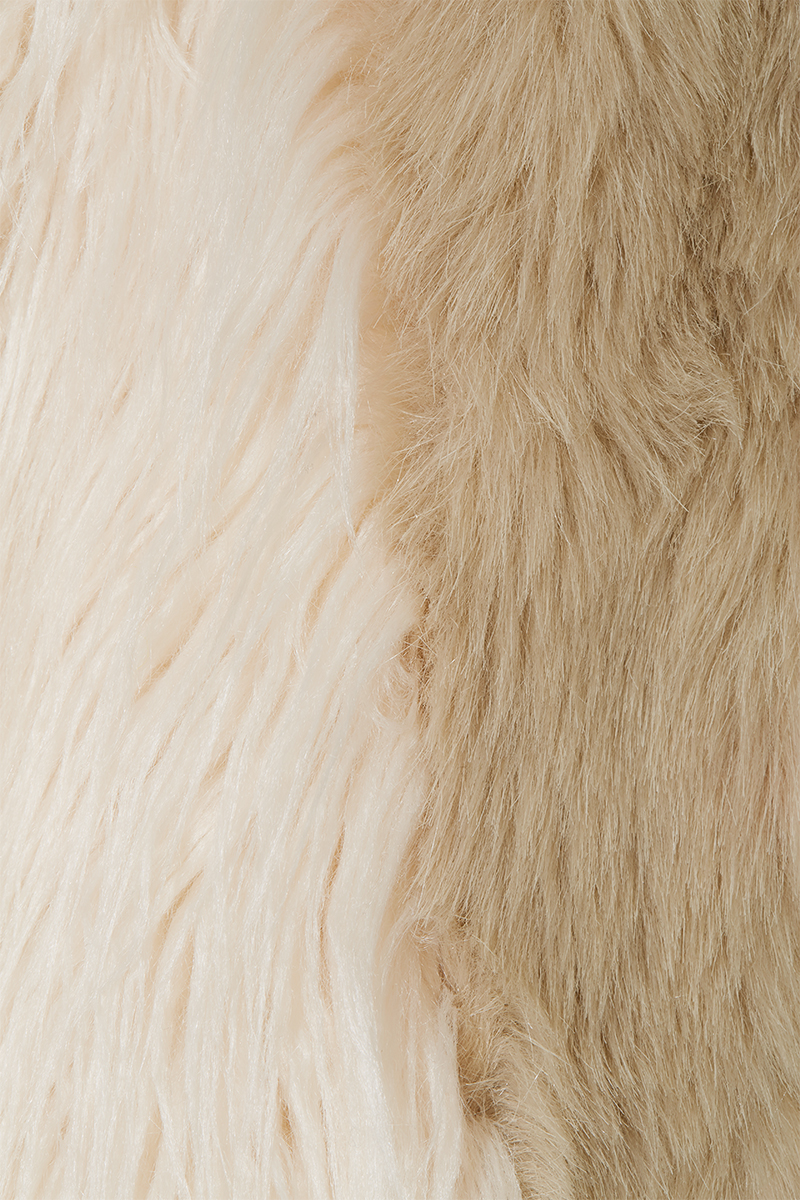 Granma Faux-far Cape 詳細画像 White 3