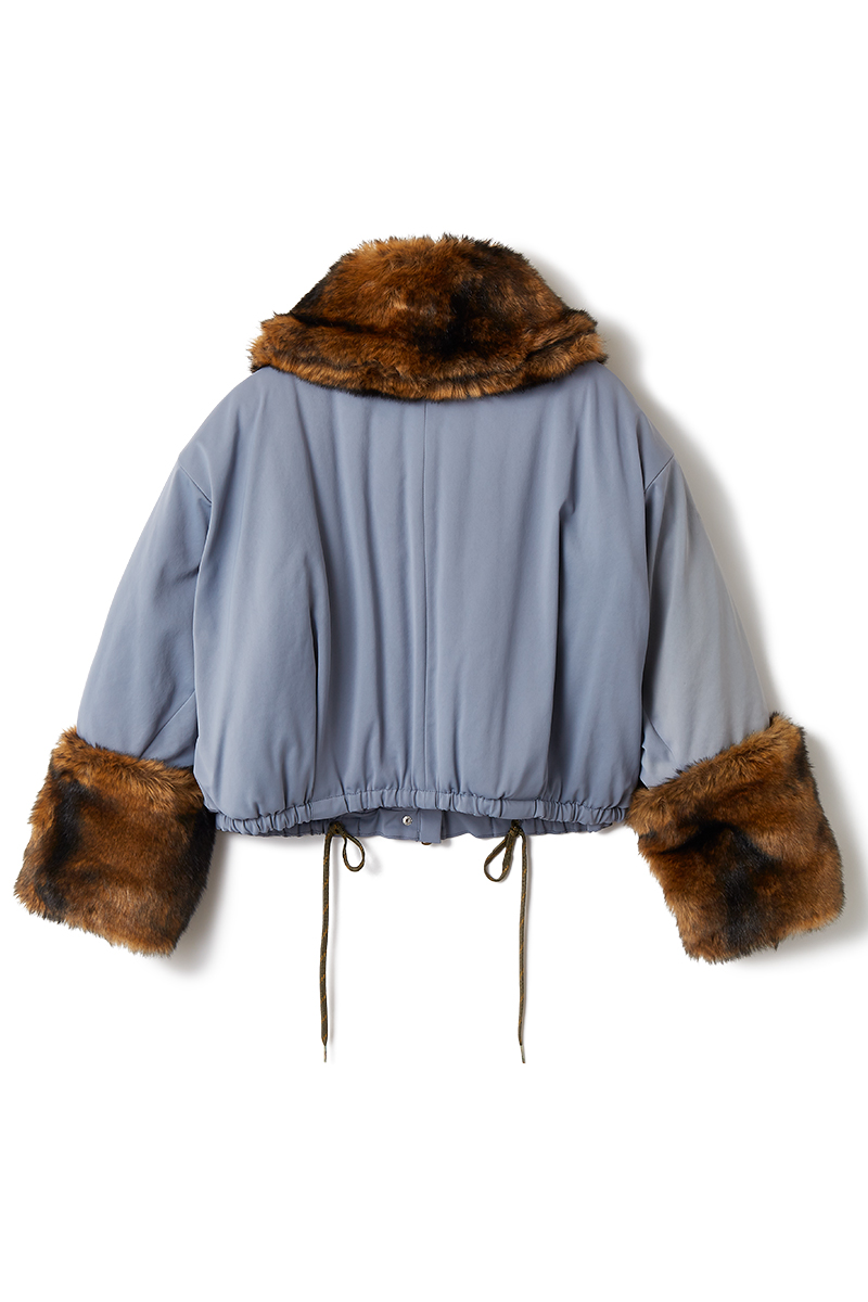 Fur Mittens Jacket 詳細画像 Blue 2